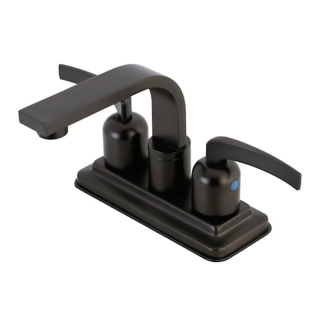 Kingston Brass KB8465EFL Centurion 4" Centerset Bathroom Faucet, Oil Rubbed Bronze KB8465EFL